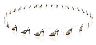360 degrees photography - photo chaussure3