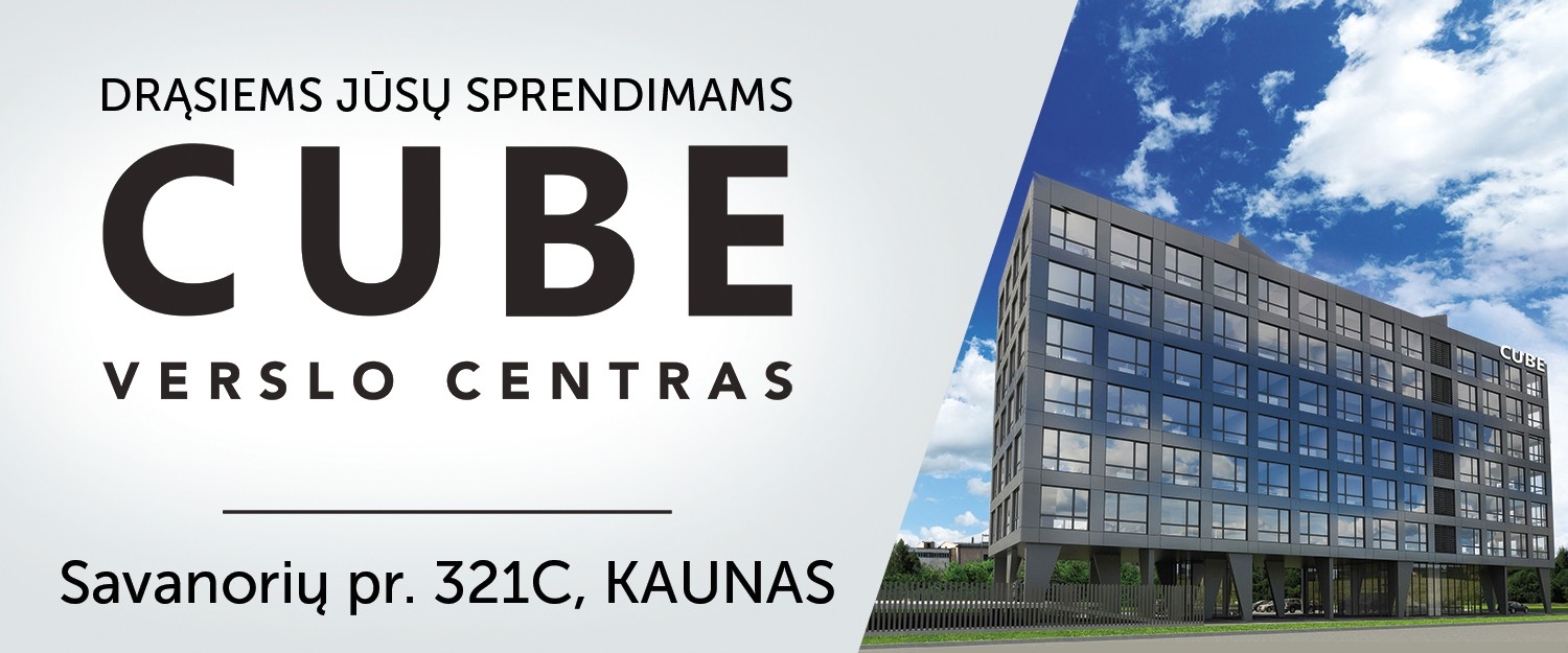 "Cube" outdoor advertisement - Cube verslo centras 12000x5000 Preview