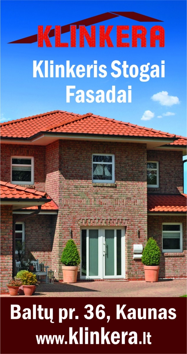 "Klinkera" outdoor advertisement - Klinkera maketas