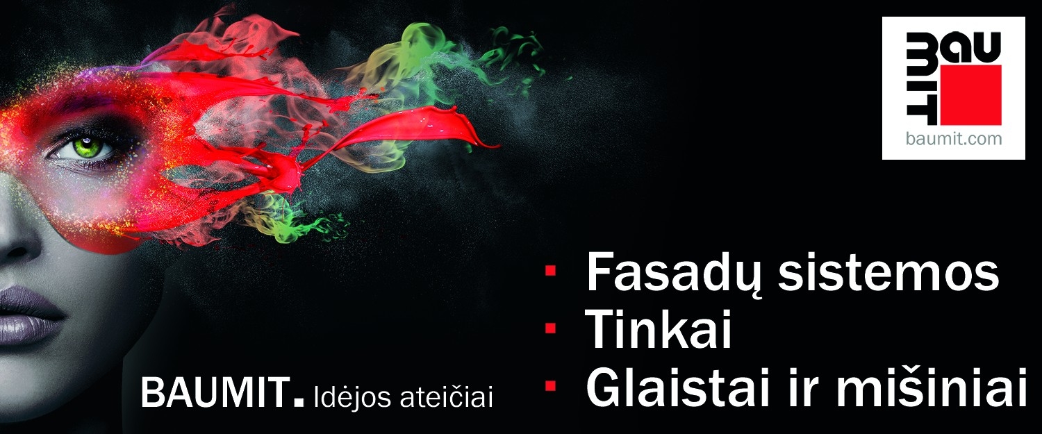 "Baumit" lauko reklama - Baumit 12000x5000