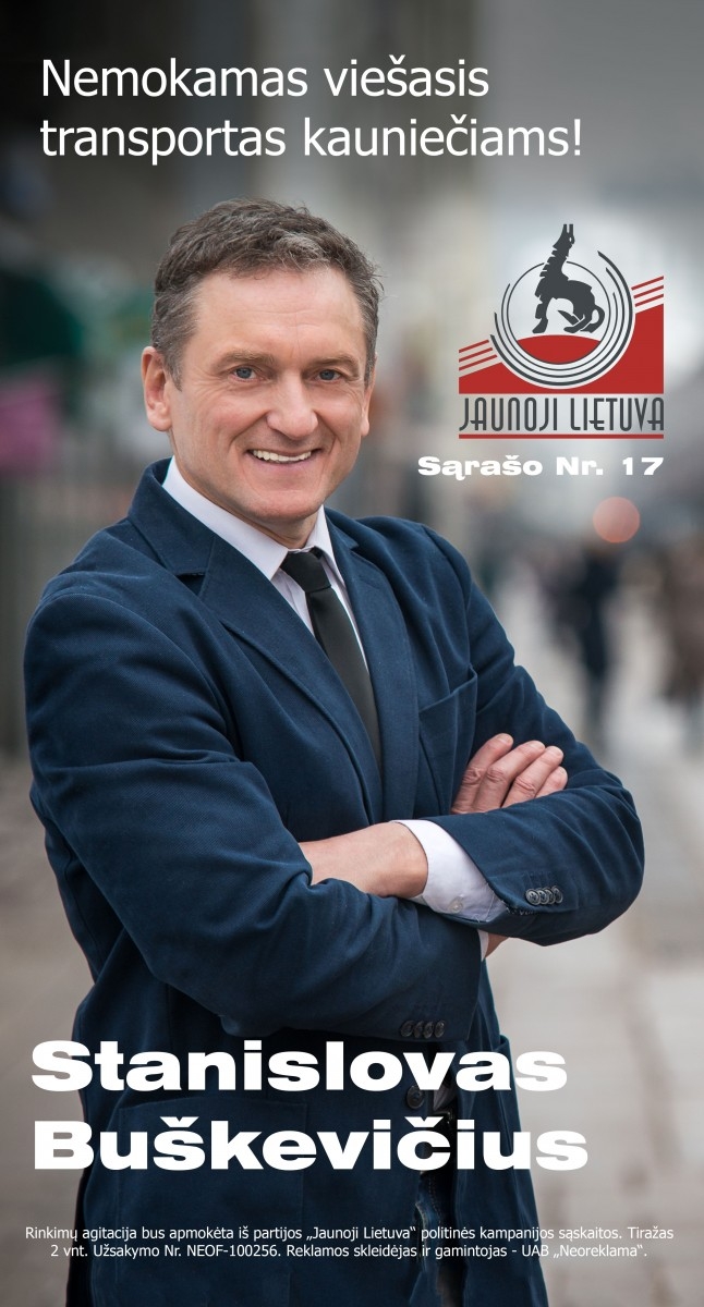 Politinė lauko reklama - Stanislovas taiko pr 7x13