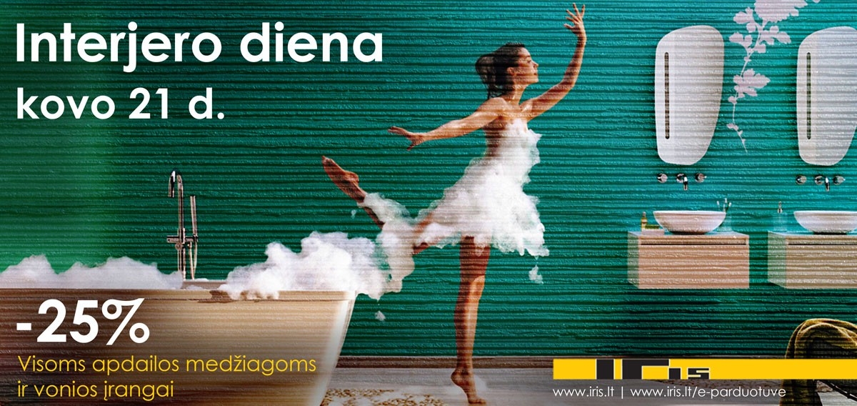 "Iris" lauko reklama - iris 1