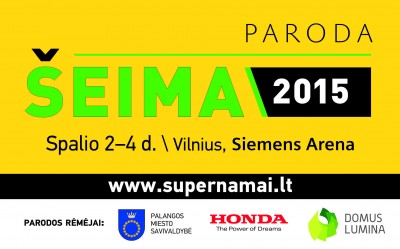 Supernamai - seima 2015 tentas supernamai