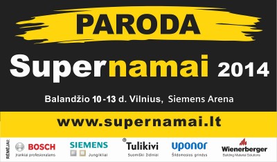 Super namai - stendas